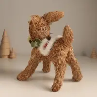 Фигурка новогодняя &laquo;Оленёнок в новогодней накидке&raquo;, 18&times;15&times;21 см
