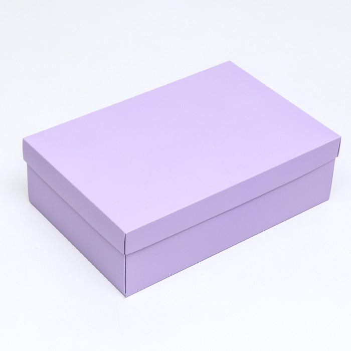 Коробка подарочная складная, упаковка, «Лавандовая», 30 х 20 х 9 см Коробка подарочная складная, упаковка, «Лавандовая», 30 х 20 х 9 см