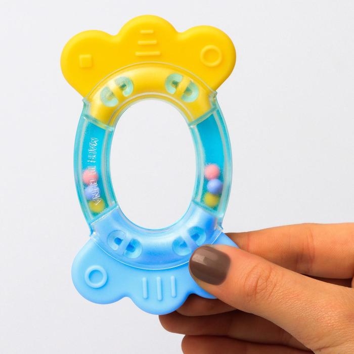 Погремушка «Конфета», с эластичными элементами, Крошка Я Погремушка «Конфета», с эластичными элементами, Крошка Я