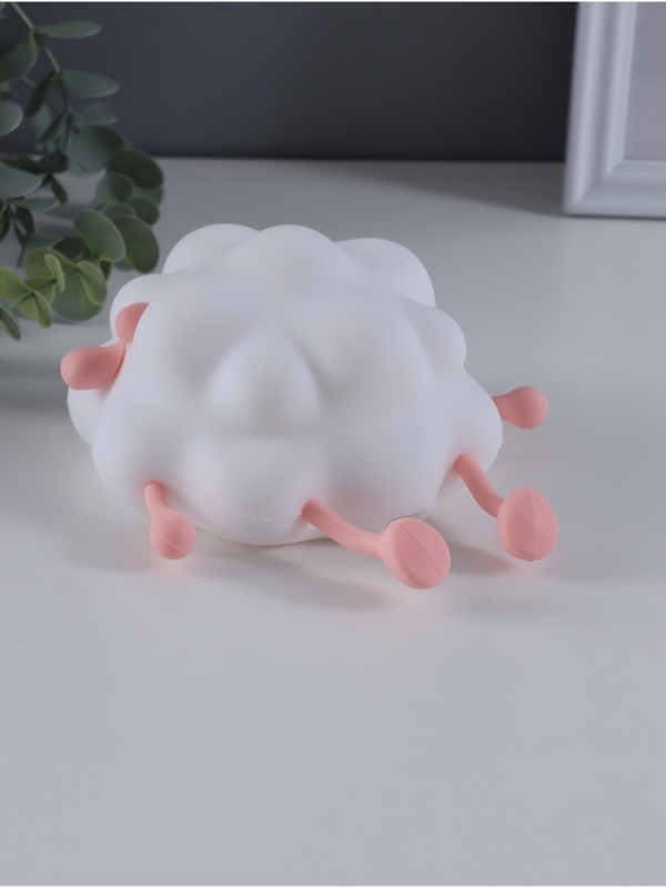 Ночник антистресс  Ночник антистресс "Барашек" 2Вт LED RGB USB 13,8х16,5х8см