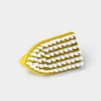 Щётка утюжок для уборки Доляна, с ручкой, пластик, хозяйственная, 10&times;6&times;5.5 см, МИКС