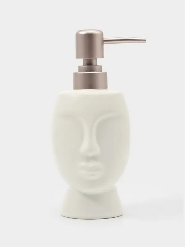 Дозатор для жидкого мыла SAVANNA &laquo;Вуду&raquo;, 240 мл, цвет белый