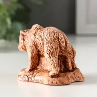 Фигурка гипс &laquo;Медведь с медвежонком&raquo;, 6.5&times;7&times;9.5 см