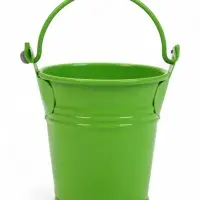 Декоративно кашпо для цветов &laquo;Ведёрко Томми&raquo;, 100 мл, d=5.3 см, h=5.6 см, металлическое