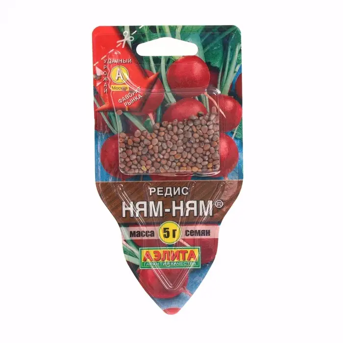 Семена Редис Семена Редис "Ням-Ням", сеялка, 5 г
