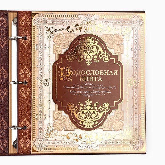 Родословная книга с рамкой под фото «Семейная», 21,5 х 23,7 см. Родословная книга с рамкой под фото «Семейная», 21,5 х 23,7 см.