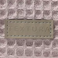 Косметичка женская на молнии TEXTURA, объёмная, большая, мягкая, розовая