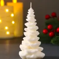 Декоративная свеча "Елочка" (натуральный воск), 62*53*104