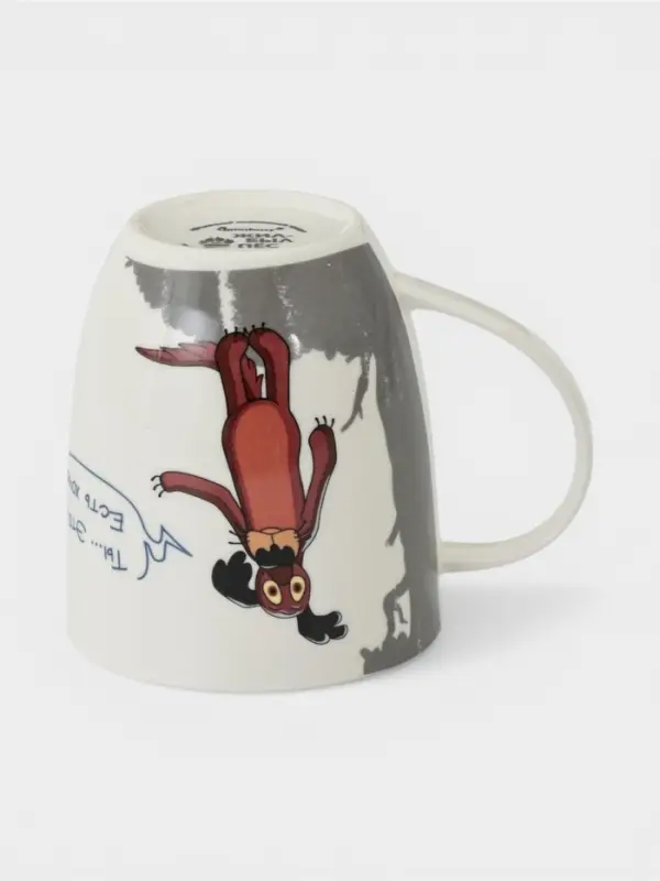 Кружка Quinsberry &laquo;Жил был пёс&raquo;, 420 мл, фарфор, белая