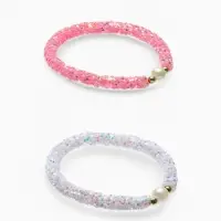 Браслет детский &laquo;Выбражулька. Пайетки&raquo;, d=5 см, белый, розовый