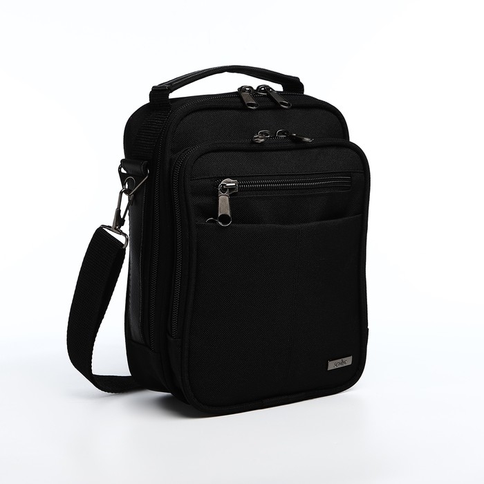 Сумка мужская, цвет чёрный Сумка мужская, цвет чёрный