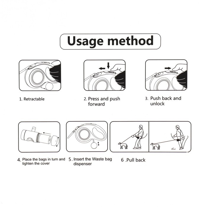 Рулетка Пижон Premium с поводком-лентой 5 м, вес животного до 30 кг Рулетка Пижон Premium с поводком-лентой 5 м, вес животного до 30 кг