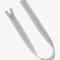 Молния &laquo;Трактор&raquo;, №8, разъёмная, замок автомат, 80 см, серая