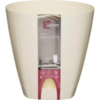 Горшок для цветов AMSTERDAM D 250 ,8 л Сливочный ING6202СЛ