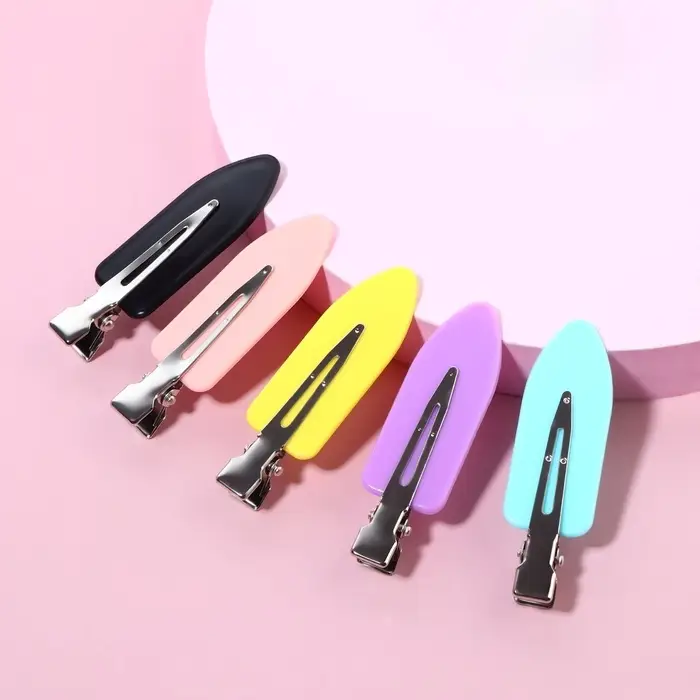 Зажимы для волос, набор - 4 шт., 1.8×6 (±1) см, МИКС Зажимы для волос, набор - 4 шт., 1.8×6 (±1) см, МИКС