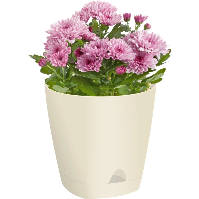 Горшок для цветов AMSTERDAM D 250 ,8 л Сливочный ING6202СЛ