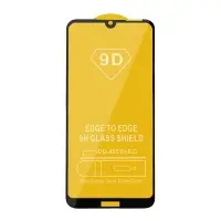 Защитное стекло Huawei Y6 (2019)/Honor 8A с рамкой 9H Full Glue без упаковки (25 шт./уп.)
