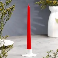 Свеча античная, 2.3&times;24.5 см, 5 ч, 55 г, красная