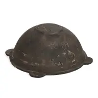 Казан, 10 л, плоское дно, алюминиевая крышка, чугун