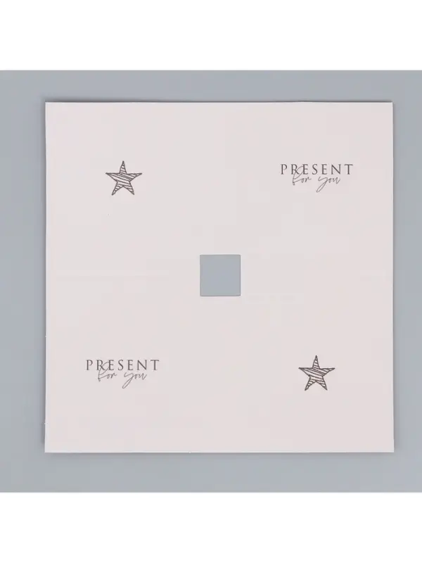 Коробка кондитерская для муссовых пирожных &laquo;Present for you&raquo;, 17.8&times;17.8&times;6.5 см