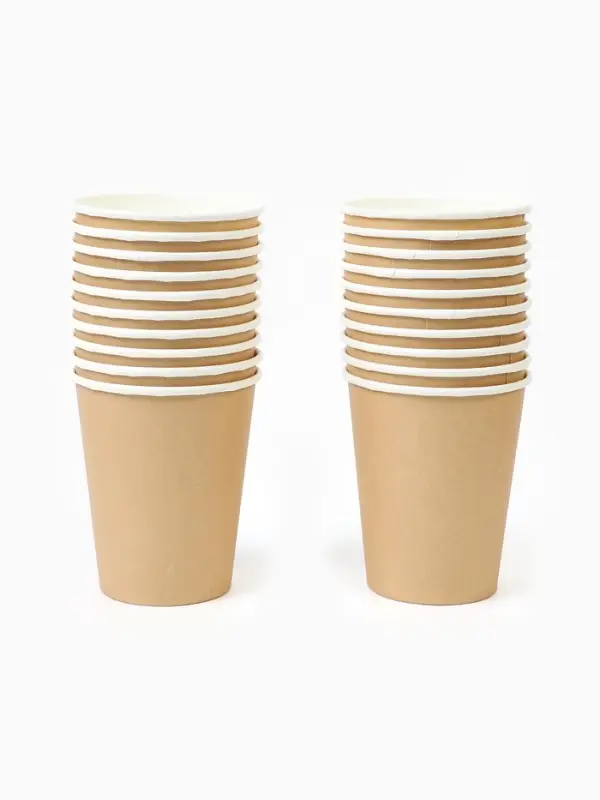 МП Набор бумажной посуды МП Набор бумажной посуды "Крафт", 20 персон