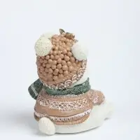 Фигурка полистоун &laquo;Медвежонок с подарком&raquo; 8&times;6.5&times;8 см