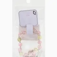 Браслет с подвесками &laquo;Сахарный. Мишка&raquo;, шар №10/8, d=6 см, розовый, жёлтый в серебре