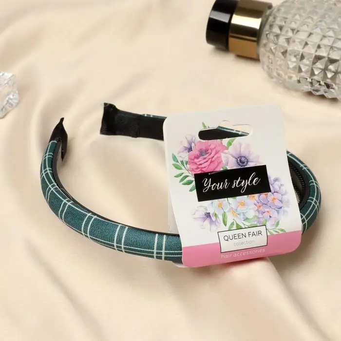 Ободок для волос «Сигрид», полосы, 1.2 см, МИКС Ободок для волос «Сигрид», полосы, 1.2 см, МИКС