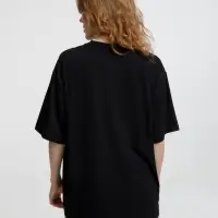 Футболка оверсайз унисекс Lavinia, черная, размер M/L