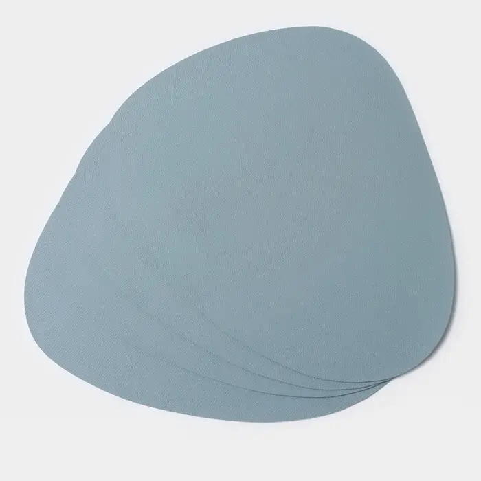 Салфетки сервировочные на стол Доляна &laquo;Тэм&raquo;, 44&times;35 см, 4 шт., голубые