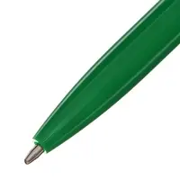 Ручка шариковая поворотная Calligrata, 1.0 мм, клип 1×3.5 см, под логотип, корпус зелёный, стержень синий
