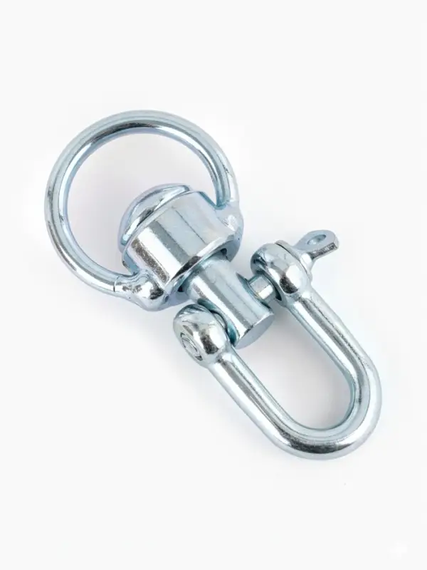 Вертлюг со скобой, малый (длина-6 см, ширина-3 см), 10 шт.