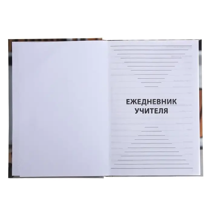 Ежедневник недатированный на сшивке А5, 144 листа, картон 7БЦ &laquo;Ежедневник учителя&raquo;