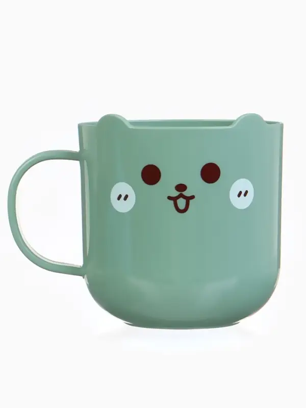 Кружка детская 300 мл., «Мышонок», цвет зеленый, Крошка Я Кружка детская 300 мл., «Мышонок», цвет зеленый, Крошка Я