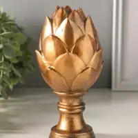 Фигурка гипс &laquo;Артишок&raquo;, 16&times;8&times;8 см, бронза винтаж