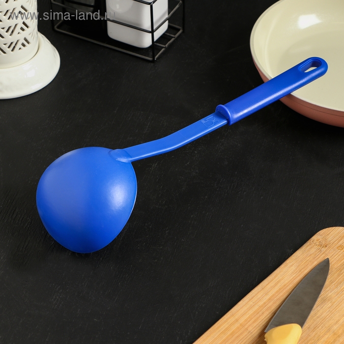 Половник Доляна «Радужный», 31 см, цвет МИКС Половник Доляна «Радужный», 31 см, цвет МИКС