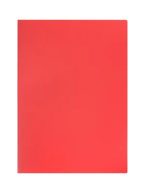 Папка А4, 60 прозрачных файлов, 400 мкм, МИКС