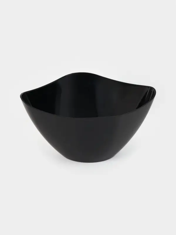 Салатник пластиковый BEROSSI &laquo;Рондо&raquo;, 1 л, чёрный