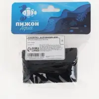 Губка круглая № 1, среднепористая 30PPI, 5&times;5&times;8.5, черная