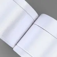 Атласная лента, набор 5 шт., 6/10/20/40/50 мм, 23&plusmn;1 м, белая №01