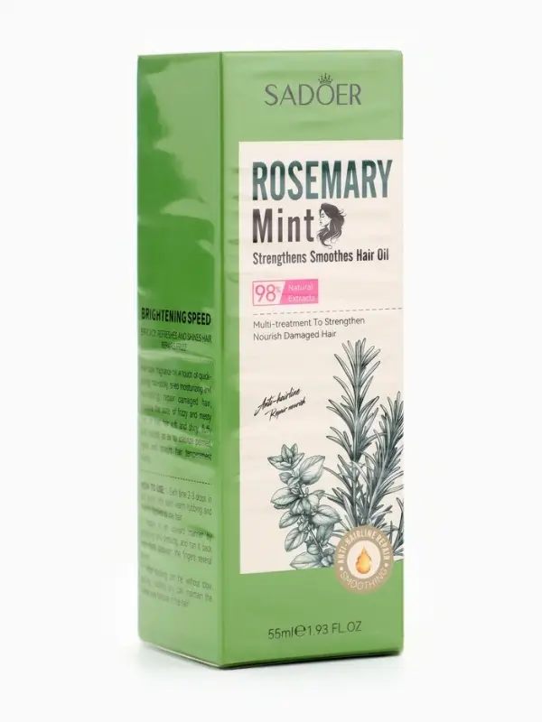 Масло розмарина для кожи головы и волос, против выпадения и для роста, 50 мл