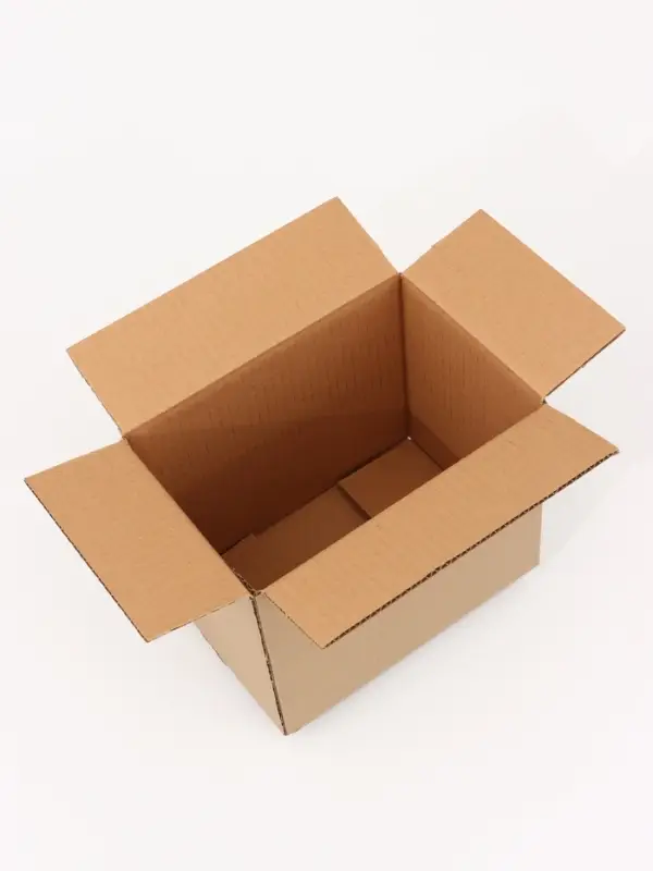 Коробка складная, бурая, для упаковки, хранения и переезда, 23&times;15&times;20 см