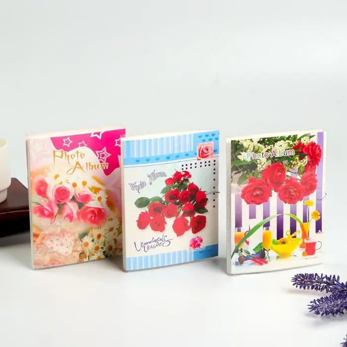 Фотоальбом на 36 фото 10×15 см «Цветочный мотив», 15.5×12.5×1 см, МИКС Фотоальбом на 36 фото 10×15 см «Цветочный мотив», 15.5×12.5×1 см, МИКС