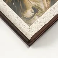 Фоторамка полистоун 13х18 см "Классика" под дерево 21,5х16,5х2,5 см