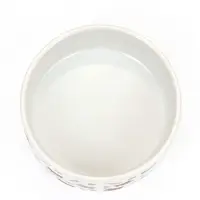 Миска керамическая &laquo;Кошки-рыбки&raquo; 300 мл - 11.5&times;11.5&times;5 см, бежевая