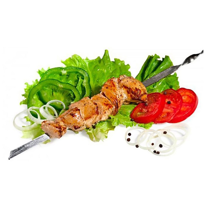 Шампур Maclay, прямой, толщина 1.5 мм, 55×1 см Шампур Maclay, прямой, толщина 1.5 мм, 55×1 см