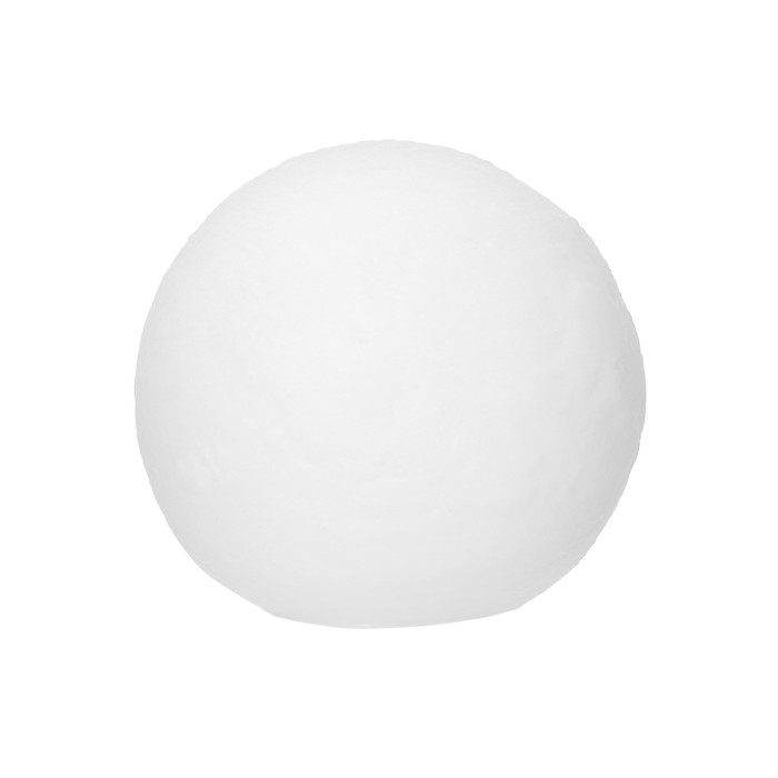 Ночник пластик "Луна белая средняя" от бат 3LR44 в компл 10х10х9 см RISALUX