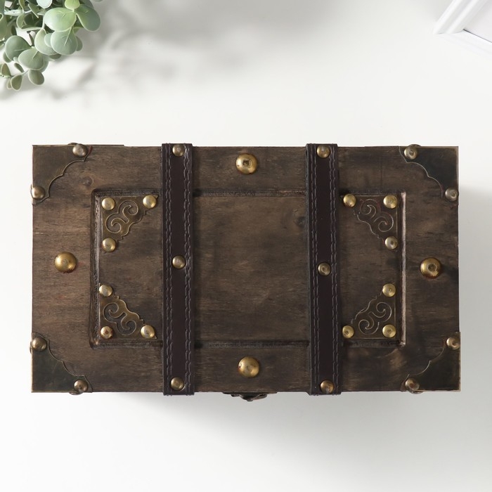 Шкатулка сундук дерево  Шкатулка сундук дерево "Пальмира" 28х16х16 см