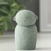 Фигурка песчаник &laquo;Маленький монах с чётками - священные писания&raquo;, 3.3&times;4&times;7 см