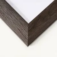 Фоторамка для фото 40х50 см "Luxe Elegance" пластик, коричневый, (пластик экран)